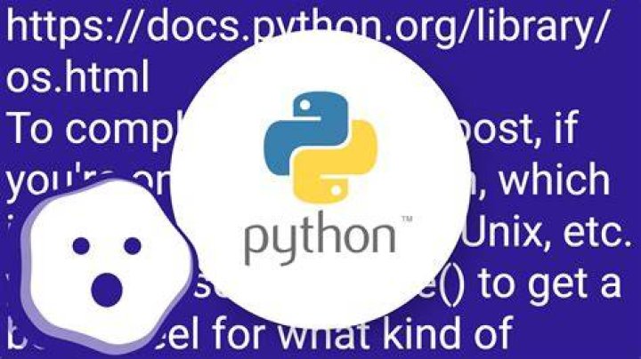How can I find the current OS in Python? [duplicate]