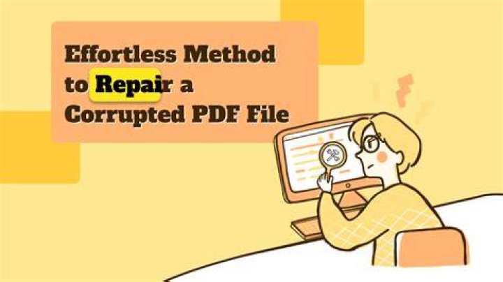 How can I fix/repair a corrupted PDF file?