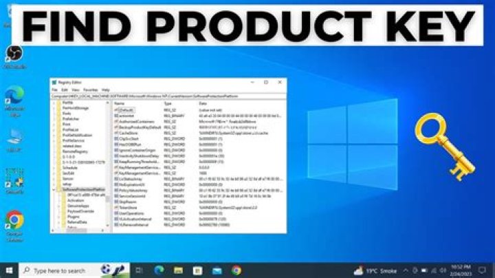 How can I get the product keys for software on my PC?