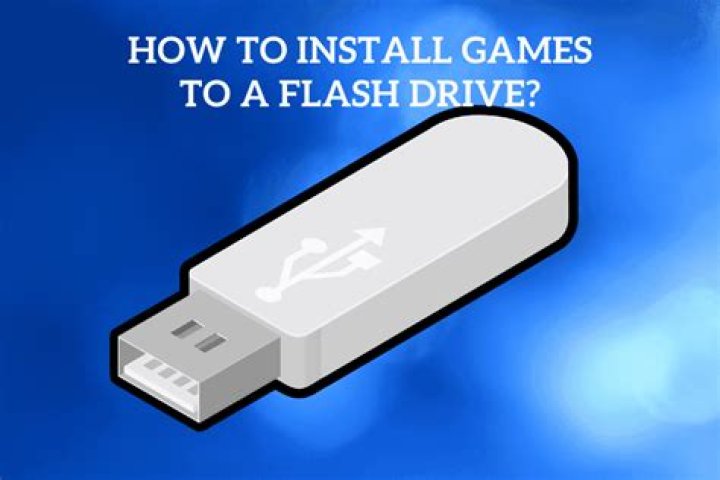 How Can I Install A Steam game On A Flash Drive