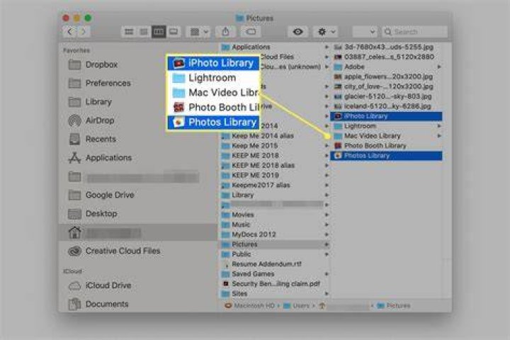 (How) Can I open an iPhoto Library on a PC