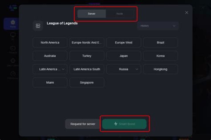 How can I play League of Legends at Korean server?