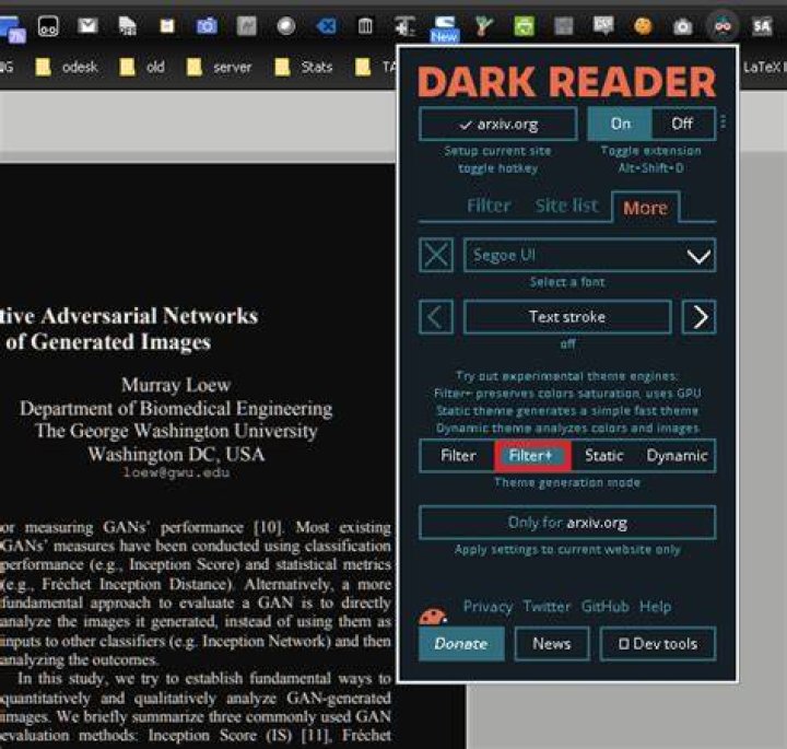 How can I preview PDFs with Google Chrome in dark mode?