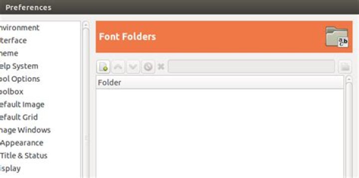 How can I remove the pre-installed fonts in GIMP?