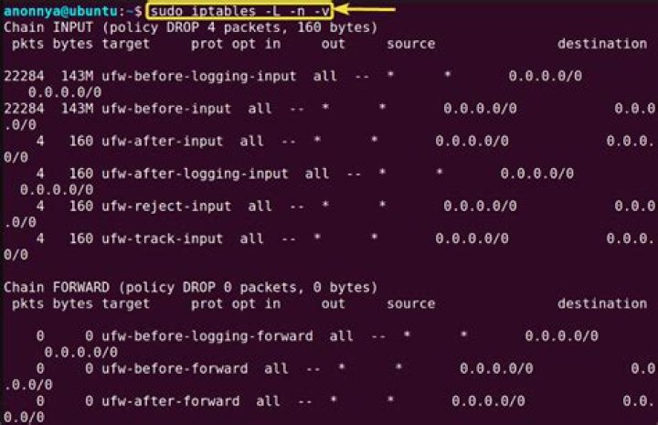 How can I restart iptables in Ubuntu 20.04?