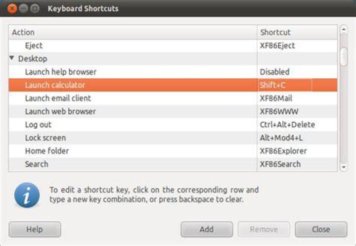 How can I restore default keyboard shortcuts?