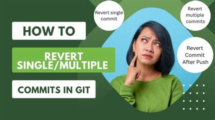 How can I revert back to a Git commit?