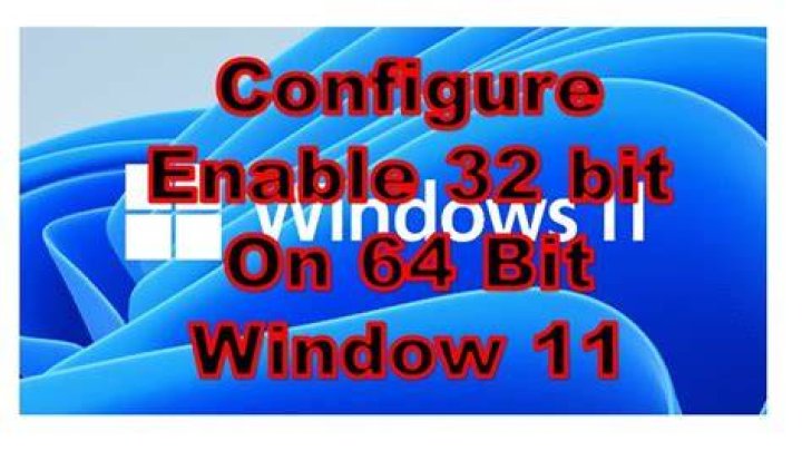How can I run an exe in 32-bit mode on a 64-bit machine?