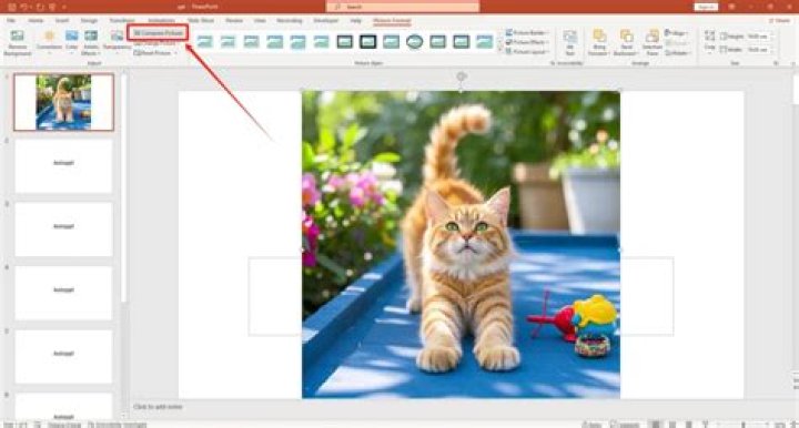 How can PowerPoint 2013 compress background images (not just inserted pictures) to reduce filesize?