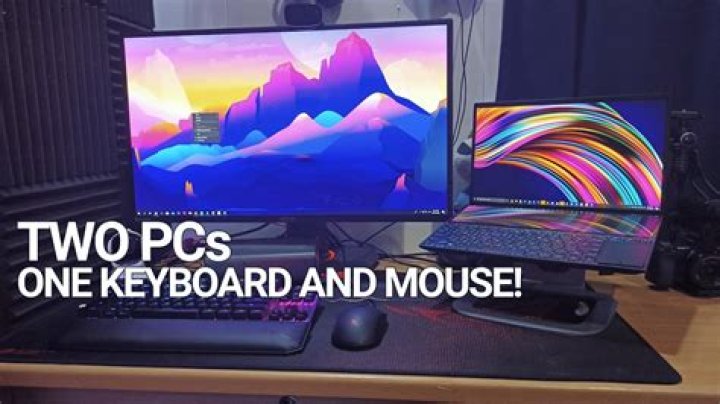 How could I simultaneously control two PCs from a third?