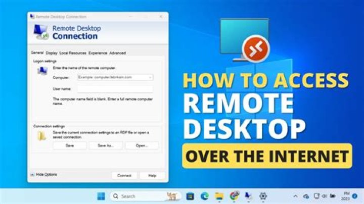 How do I access other computers in a home network remotely and in the background?