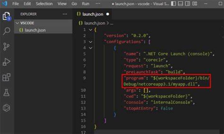 How do I add environment variables to launch.json in VSCode