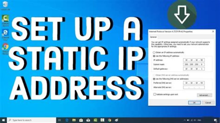 How do I assign a static IP address to an ICS client?