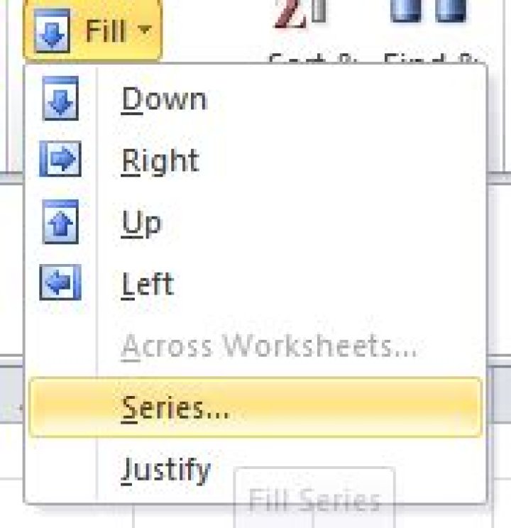 How do I autofill a formula across a row using a shortcut?