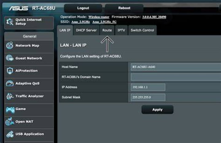 How do I block a device from accessint internet through ASUS RT-AC68U router