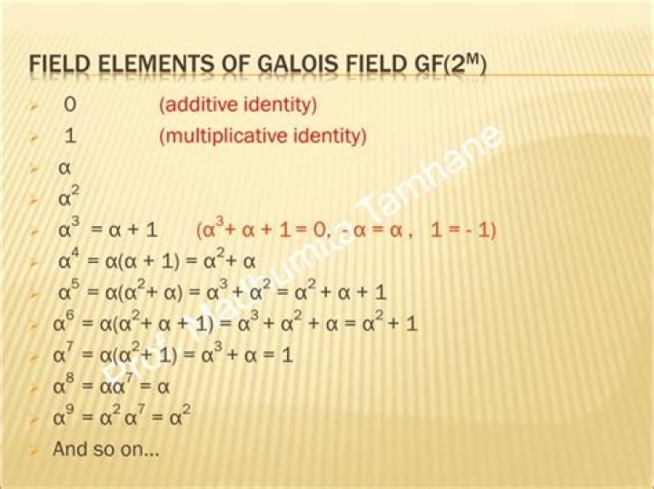 How do I calculate GF(2) (Galois Field) without using a tool?