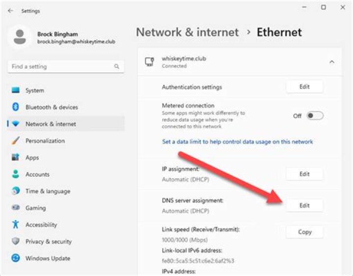 How do I change my DNS on the terminal?