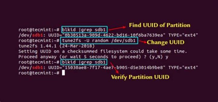 How do I change UUID of a disk to whatever I want?