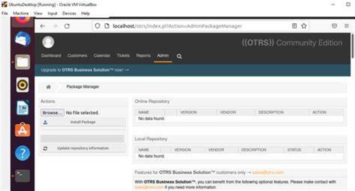 How do I configure OTRS to use the ITSM add-on packages I've installed?