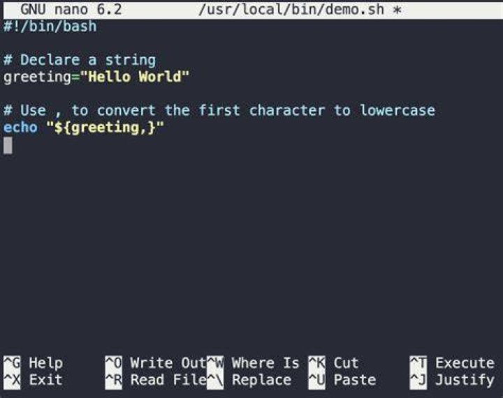 How do I convert a string to a lower case representation?
