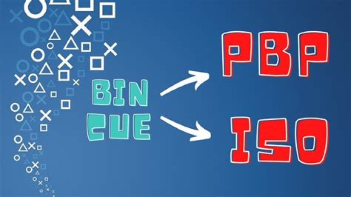 How do I convert between .pbp and .iso?