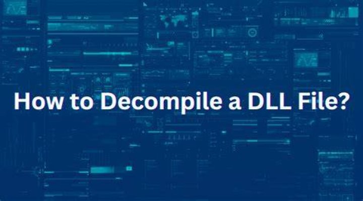 How do I decompile a .dll file?