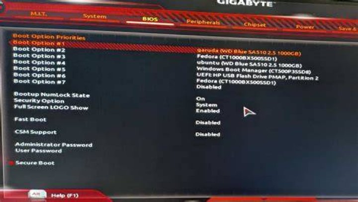 How do I enter the BIOS/UEFI from Ubuntu?