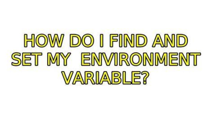 How do I find and set my $EDITOR environment variable?