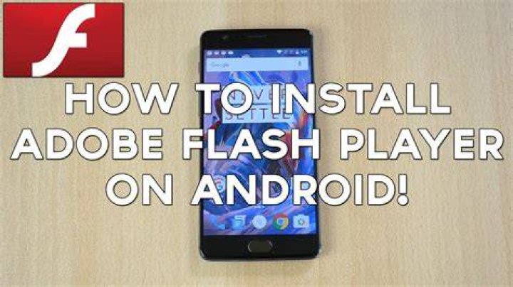 How do I install Adobe Flash player?