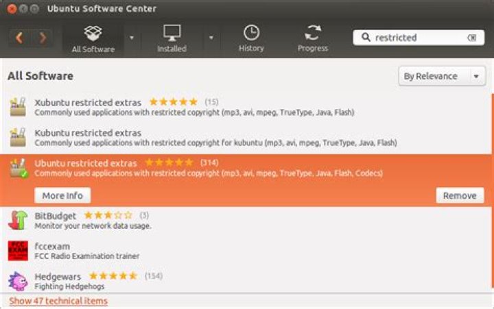 How do I install the ubuntu-restricted-extras package?