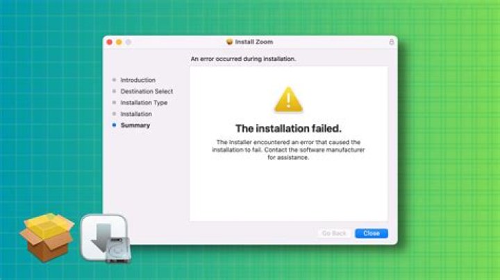 How do I prevent the installation to fail during the step of taking a picture?
