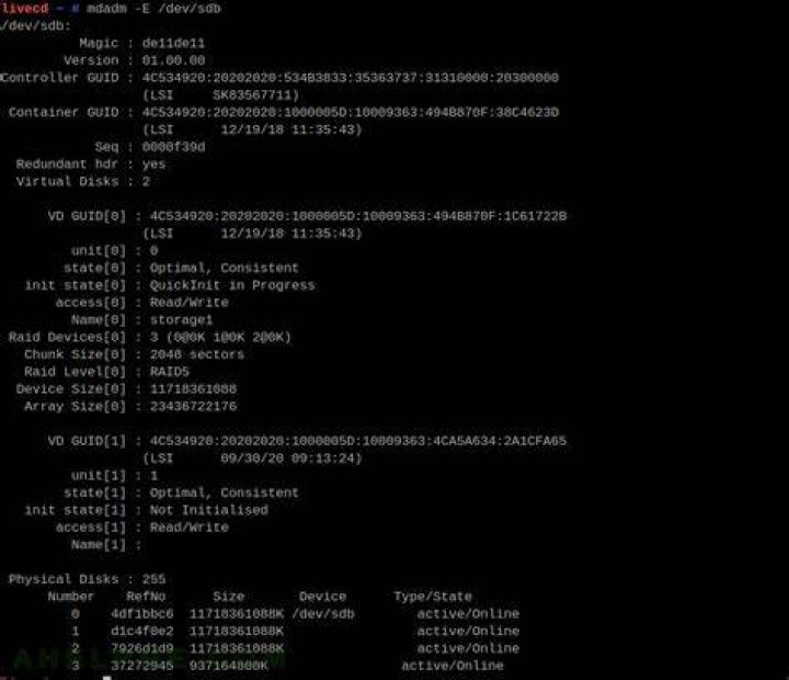 How do I reactivate my MDADM RAID5 array?