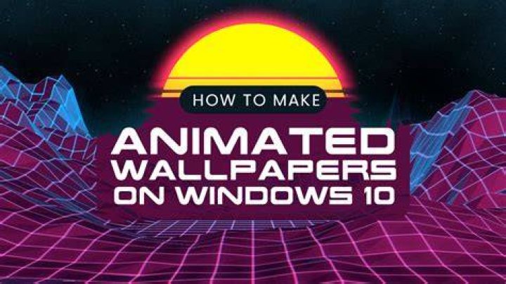 How do I set an animated wallpaper on Windows 7?