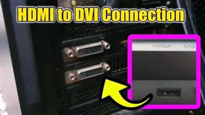 How do I switch the input for my monitor from DVI to HDMI from my PC?