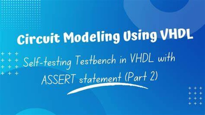 How do I use assert in VHDL correctly?