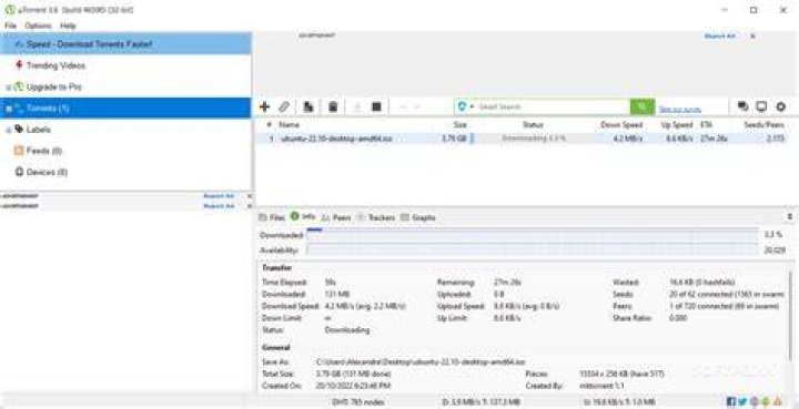 How do we find the uTorrent Web or BitTorrent Web torrent files from the directory (on the Mac)?