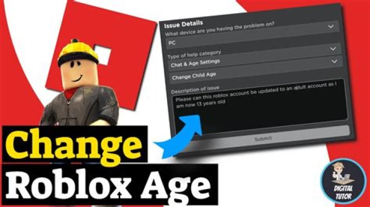 How do you change age settings on ROBLOX?