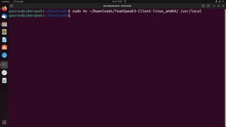 How do you install TeamSpeak on Ubuntu that is on a Chromebook using a chroot?