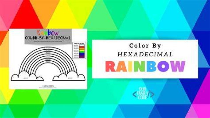 how does hexadecimal color and RGB color work