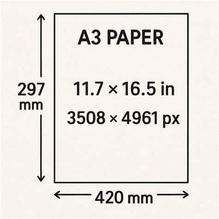 How many pixels is the A3 format?