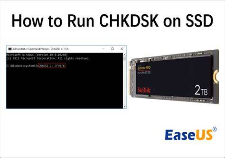 How safe is it to run CHKDSK /b on an SSD?