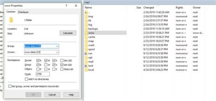 How to access /var/www/html folder from ubuntu user through SFTP