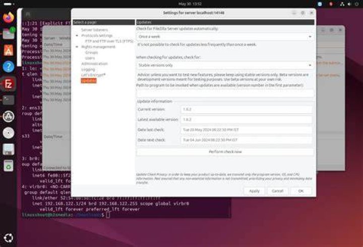 How to automatically update FileZilla?