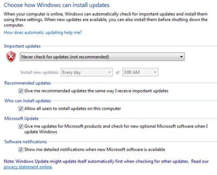 How To Cancel Pending Windows 7 Updates