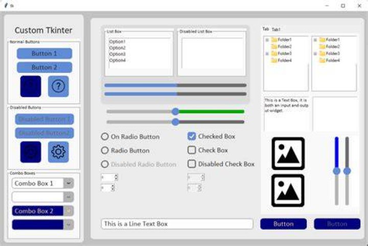 How to center a Tkinter widget?