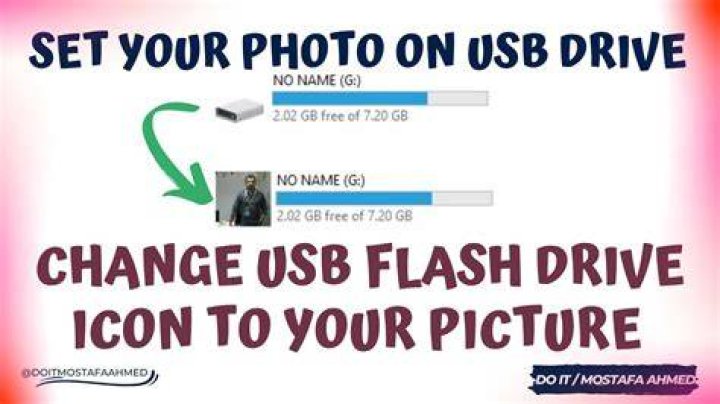 How to change a USB stick name?