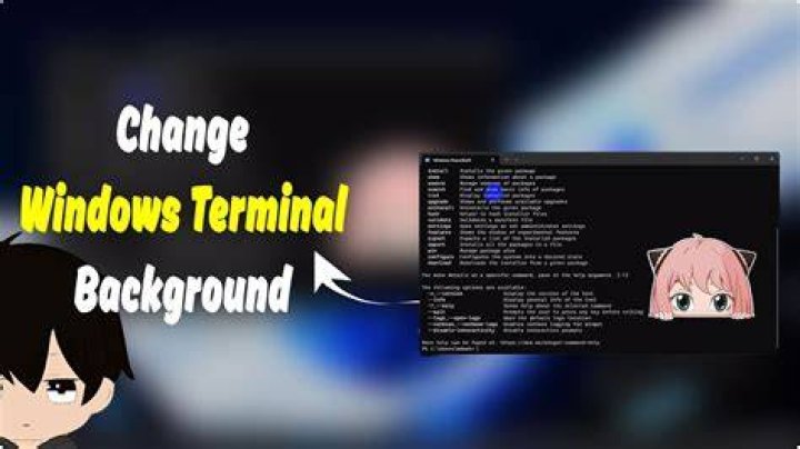 How to change terminal's theme?