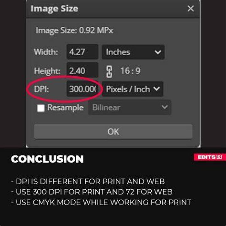 How to change the DPI value for screenshots?