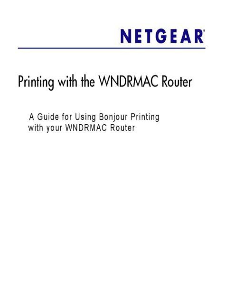 How to check if a router support Bonjour protocol?