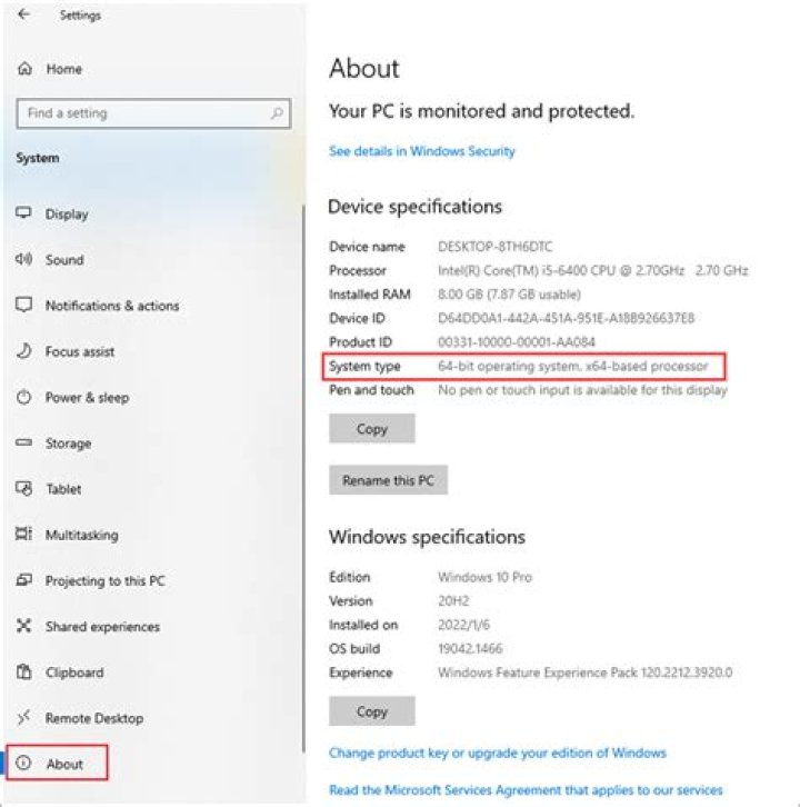 How to check if my software is 32-bit or 64-bit